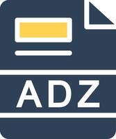 adz creatief icoon ontwerp vector