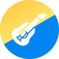 gitaar creatief icoon ontwerp vector