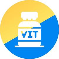 vitamines creatief icoon ontwerp vector