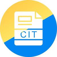 cit creatief icoon ontwerp vector