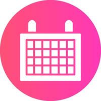 kalender creatief icoon ontwerp vector