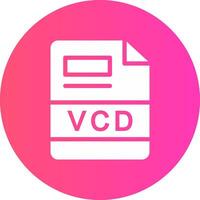 vcd creatief icoon ontwerp vector