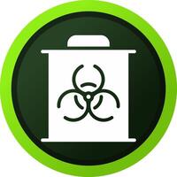 biohazard creatief icoon ontwerp vector