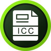 icc creatief icoon ontwerp vector