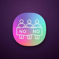 app-pictogram protestevenement vector