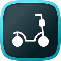 scooter creatief icoon ontwerp vector