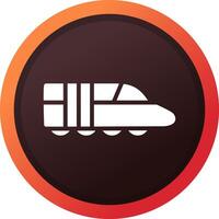 trein creatief icoon ontwerp vector