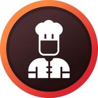 chef creatief icoon ontwerp vector