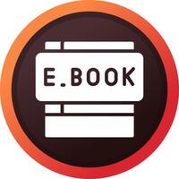 e-boeken creatief icoon ontwerp vector