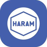 haram vector icoon