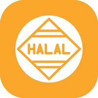 halal vector icoon