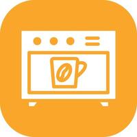 koffie oven vector icoon