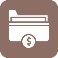 geld map vector icoon