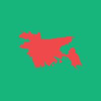 Bangladesh vlag of kaart ontwerp vector pro vector