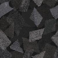 naadloos grijs camouflage patroon met willekeurig verspreide overlappende tule stukken, lappen. maas structuur. willekeurig samenstelling. voor kleding, kleding stof, textiel, sport goederen grunge structuur vector