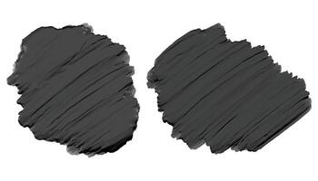 zwart dik acryl waterverf verf structuur vector