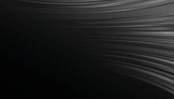 zwart achtergrond met kromme beweging lijnen effect vector