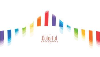 creatief regenboog kleurrijk abstract achtergrond vector