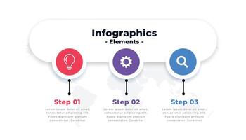 infographic opties aantal workflow sjabloon ontwerp vector