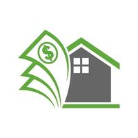 huis lening icoon logo vector