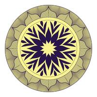 kleurrijk luxe mandala achtergrond ontwerp vector