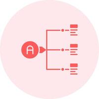 relatie solide duo afstemmen icoon vector