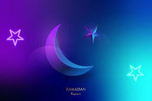 modern banier voor Ramadan kareem. vector