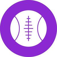 sport- bal glyph cirkel icoon vector