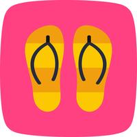 slippers vector pictogram