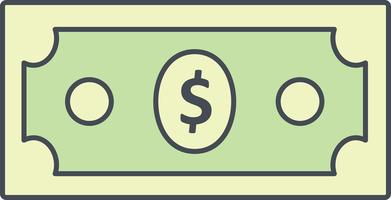 Dollar Vector pictogram