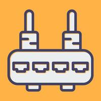 router vector pictogram