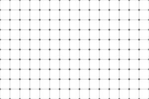 geometrische naadloze patroon gemaakt van lijnen en kruisen geïsoleerd op een witte achtergrond. monochrome textuur vectorillustratie vector