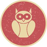 Afgestudeerde Owl Vector Icon