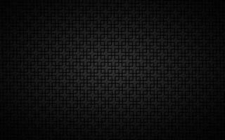 zwarte abstracte achtergrond samengesteld uit vierkanten. moderne technologie donker ontwerp. geometrische vectorillustratie. metalen gaas textuur vector