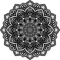 mandala ronde ornament decoratie achtergrond vector