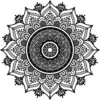 mandala ronde ornament decoratie achtergrond vector