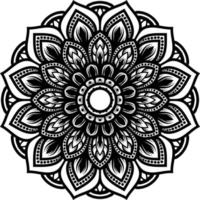 mandala ronde ornament decoratie achtergrond vector