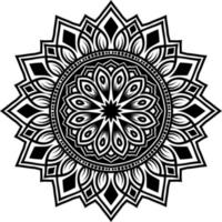 mandala ronde ornament decoratie achtergrond vector