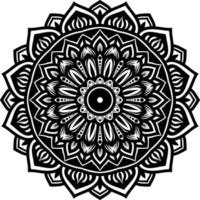 mandala ronde ornament decoratie achtergrond vector