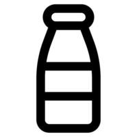 melk icoon voedsel en dranken voor web, app, uiux, infografisch, enz vector