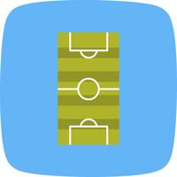 Voetbalveld Vector Icon