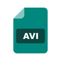 AVI Vector pictogram