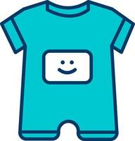 baby jongen kleding vecto icoon vector