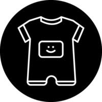 baby jongen kleding vecto icoon vector