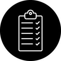 checklist vecto icoon vector