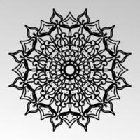 vector ronde abstracte cirkel. mandala-stijl. eps 10