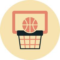 basketbal vector pictogram