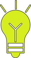 lamp vector pictogram