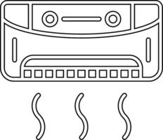 airconditioner vector pictogram