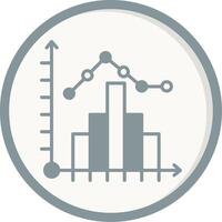 histogram vector icoon